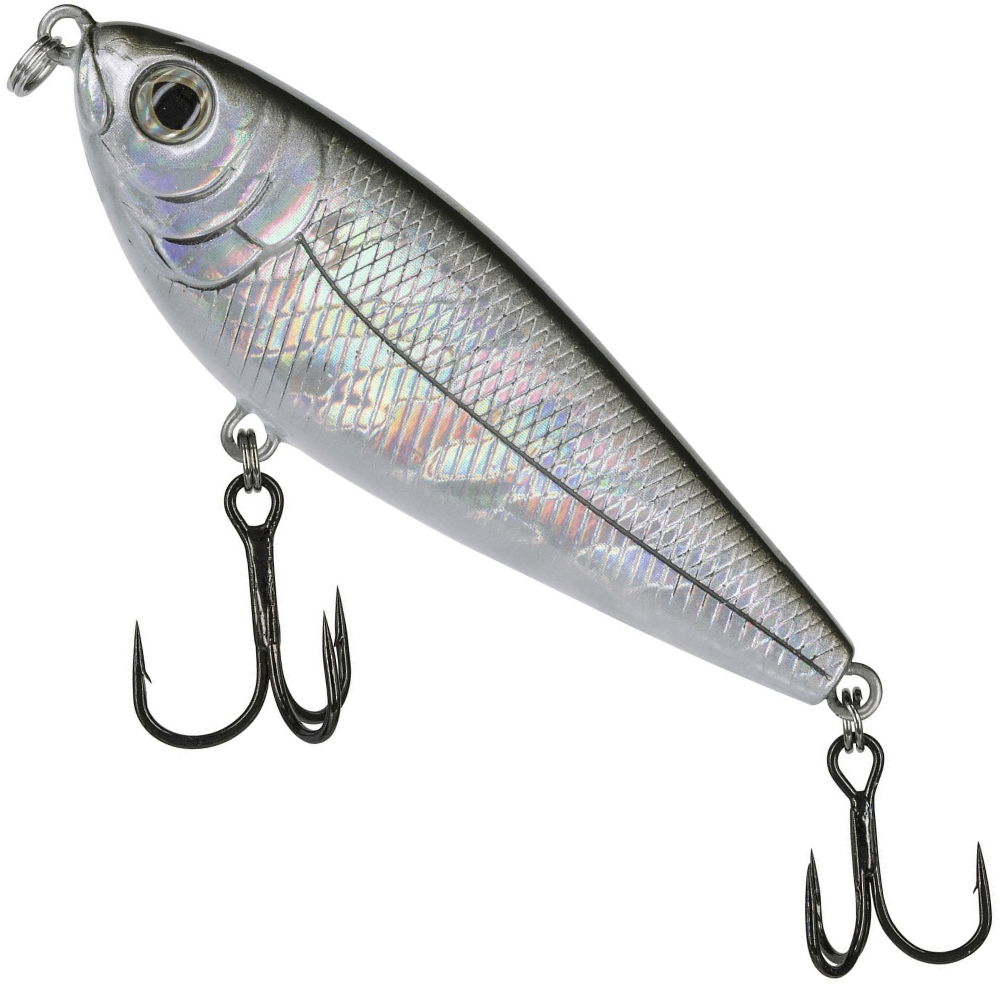 MOLIX Sinking Jerk Bait Lure PIPER 65S Silver Bait - Image 2