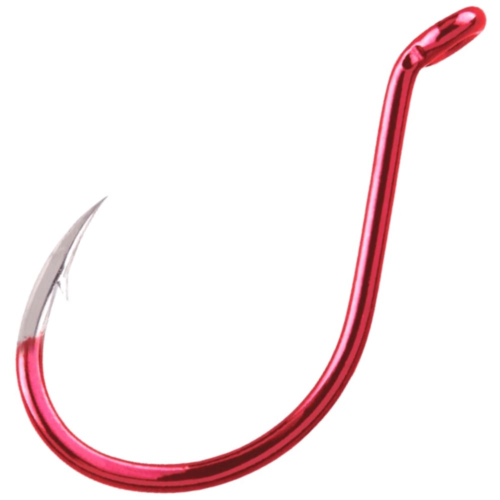 BKK Extra Strong Wire Hook Octopus Beak Red PRO PACK 50pcs - Image 2