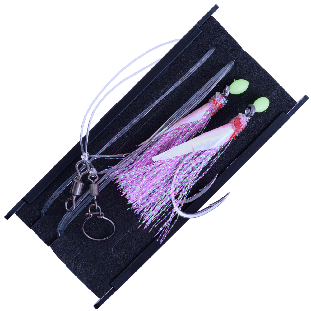 BKK Saltwater Bottom Fishing Rig HYPER FLASHER A1 Smokin’ Salmon - Image 3