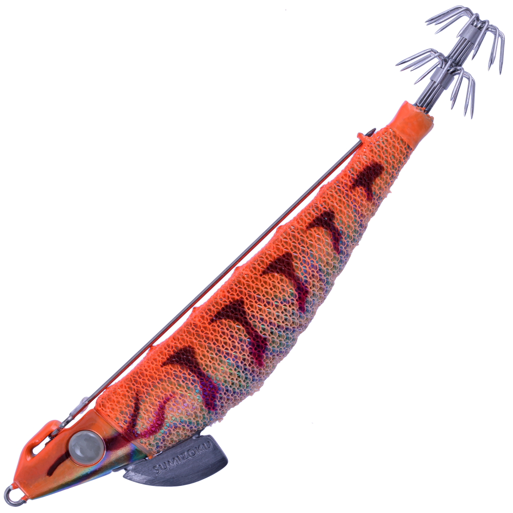 SUMIZOKU Squid Fishing Skirted Jig Lure Onbu Slow Fall 3.5 E08 - Image 2