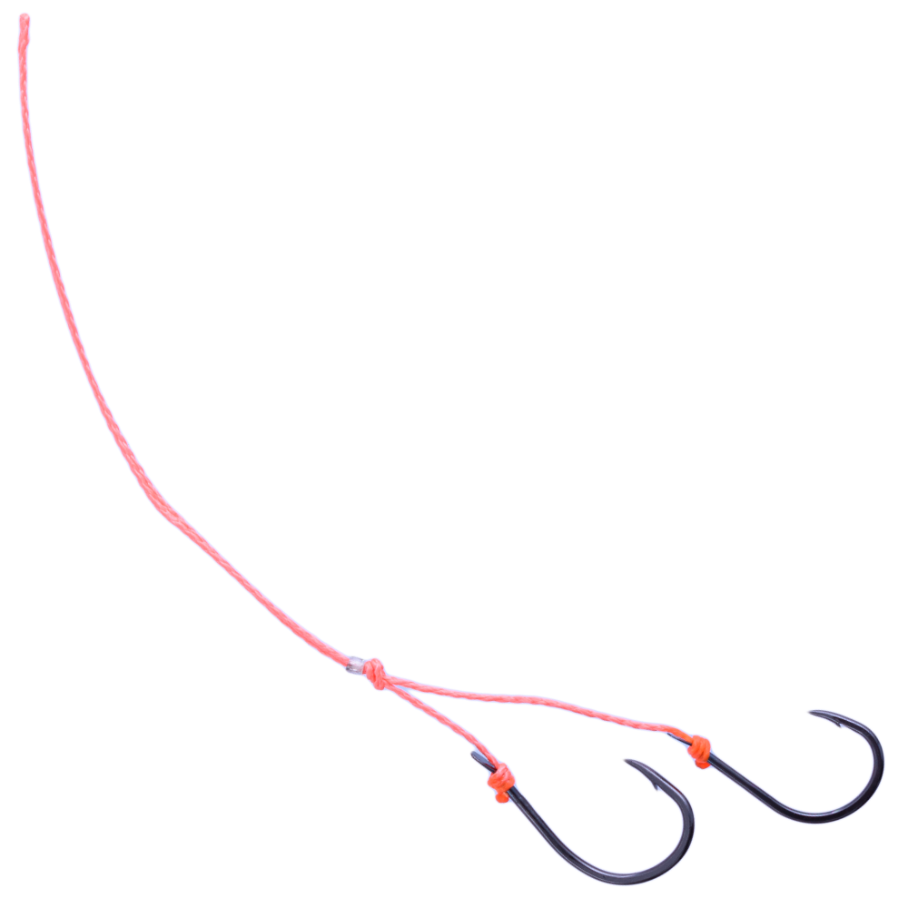 X-PARAGON Saltwater Rubber Jigging Pre-Tied Assist Rig SLIDER WORM L-ML Large - Image 2