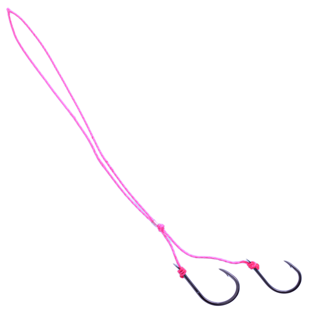 X-PARAGON Saltwater Rubber Jigging Pre-Tied Assist Rig SLIDER WORM L-SM Medium - Image 2