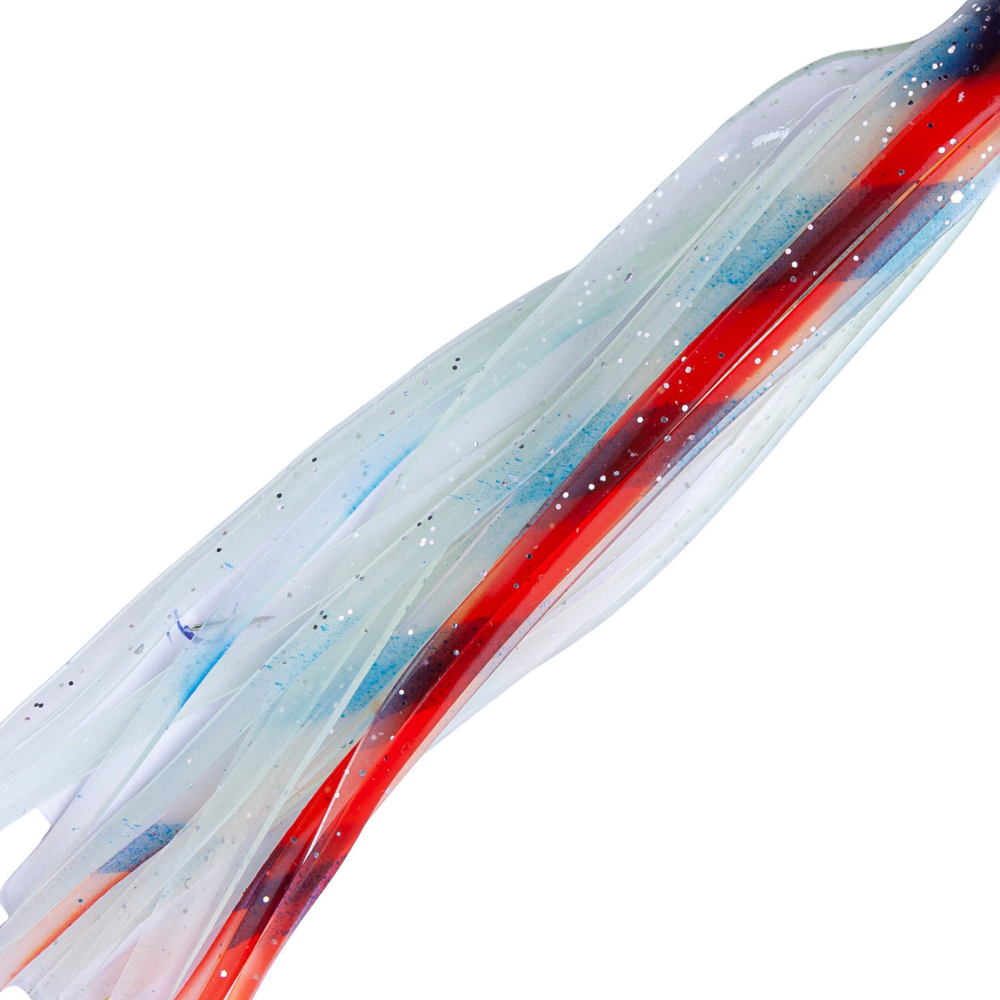 WWT Saltwater Trolling Skirted Lure BULLET PROP LUMO 16.5cm Glow - Image 3