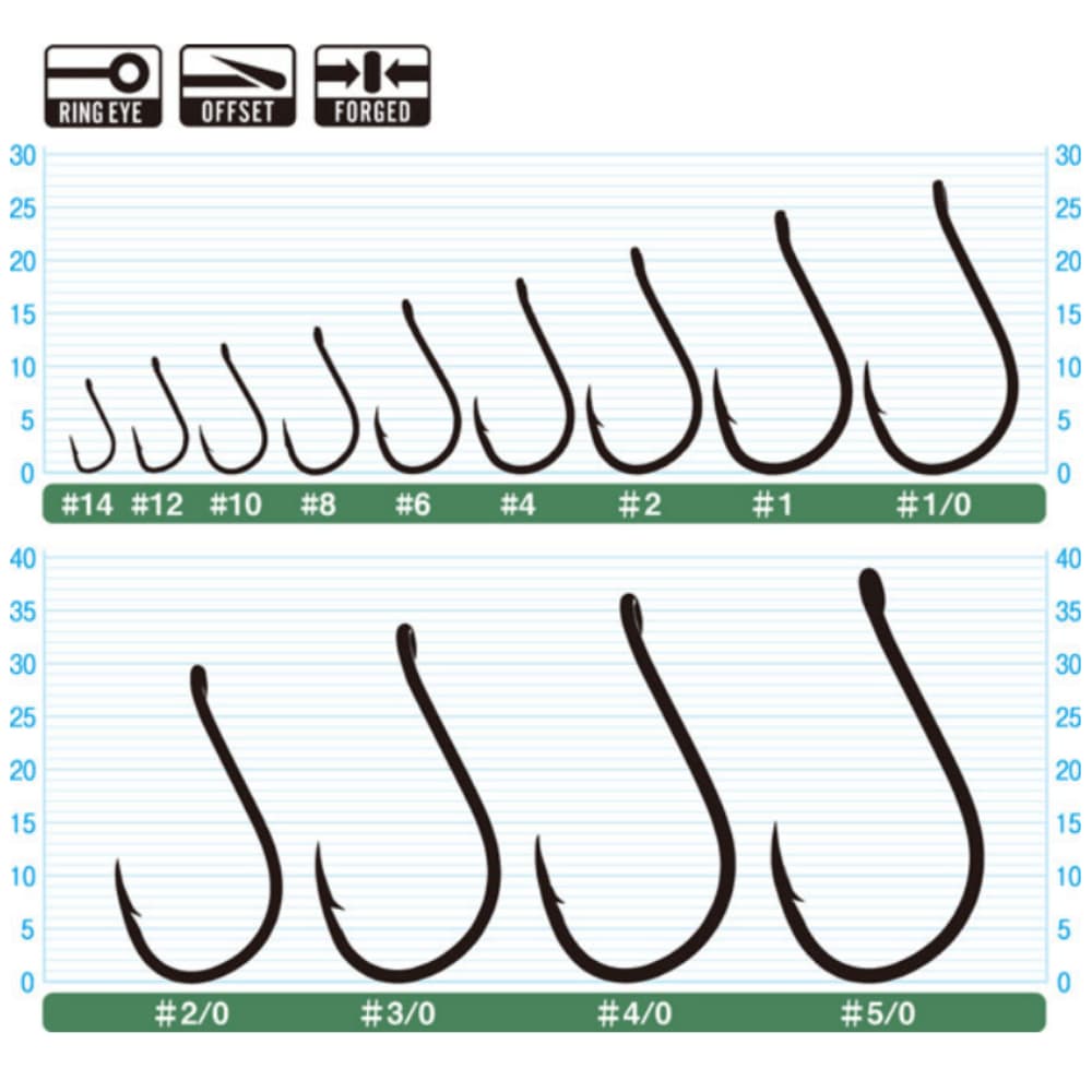 OWNER Super Needle Point Drop Shot Hook Mosquito 5177 - Image 3