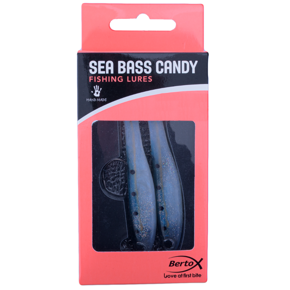 BERTOX Handmade Soft Shad Lure SEA BASS CANDY 11cm/27g #02 - Image 5