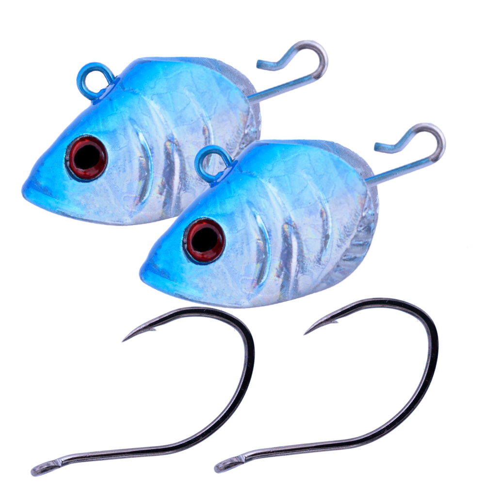 HART Absolute Shad Jig Head With Swinging Hook 50g/2pcs - Image 3