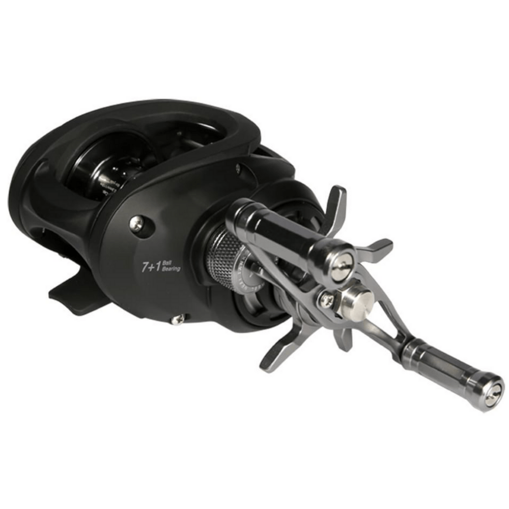 POSEIDON NEXT Low Profile Baitcasting Fishing Reel TANK Black/Gunsmoke - Image 3