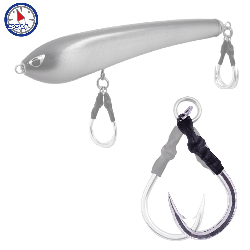 STUDIO OCEAN MARK Tuna & GT Fishing Lure Assist Hook OCEAN TWIN BG86 - Image 3