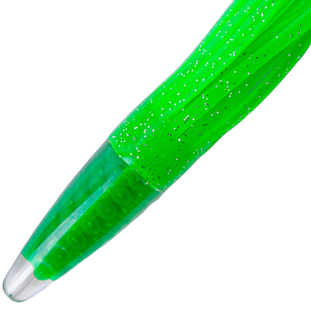 WWT Saltwater Skirted Trolling Unrigged Lure GREEN MACHINE 9” - Image 3