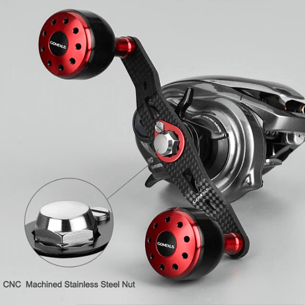 GOMEXUS Fishing Reel’s Custom Carbon Double Crank Handle DCS105 A30 7x4mm - Image 4