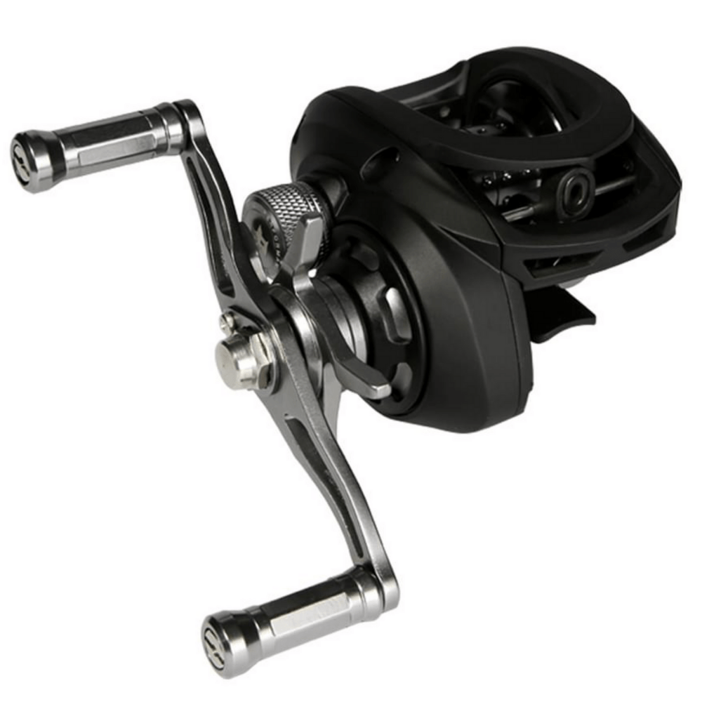 POSEIDON NEXT Low Profile Baitcasting Fishing Reel TANK Black/Gunsmoke - Image 5