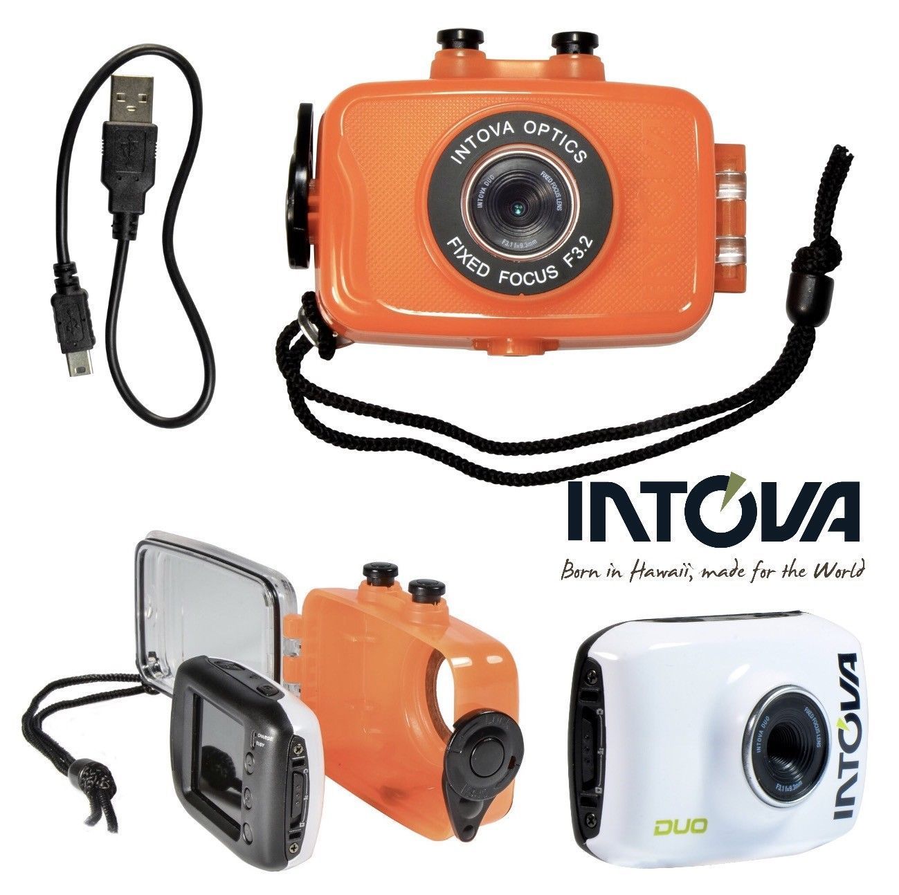 INTOVA DUO WATERPROOF SPORT ACTION CAMERA - Image 7