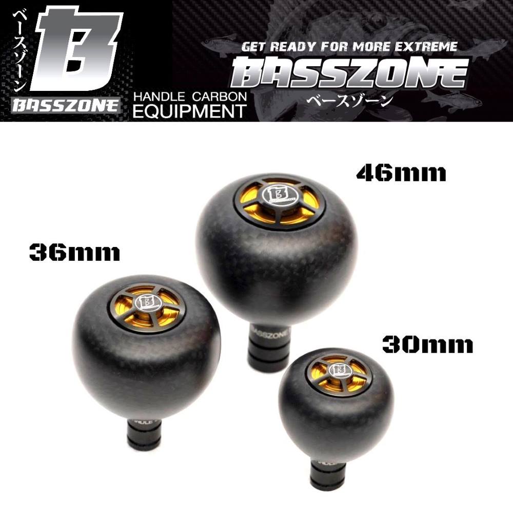 BASSZONE HI TECH POWER CARBON FIBRE KNOB BLACK/GOLD