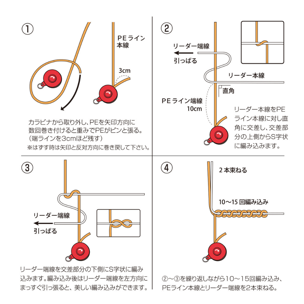 DAIICHISEIKO PE Line To Leader Knotting Tool KNOT ASSIST - Image 3