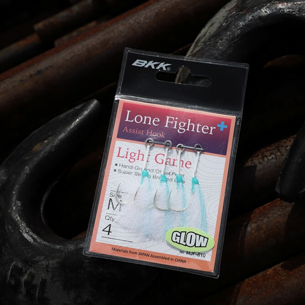 BKK Saltwater Jigging Assist Single Hook LONE FIGHTER+ - Image 4