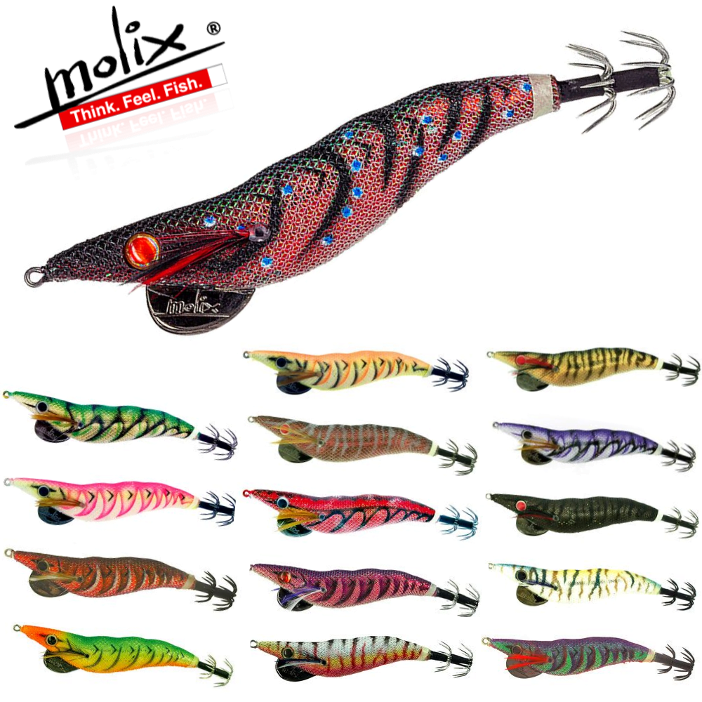 MOLIX Squid Fishing Clothed UV Sensitive EGI Lure MILLERIGHE EVO 2.5
