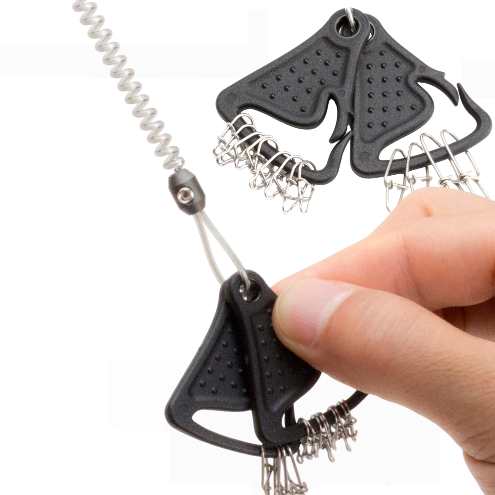 DAIICHISEIKO Fishing Tool NOOBINER S + Snap Holder Black - Image 3