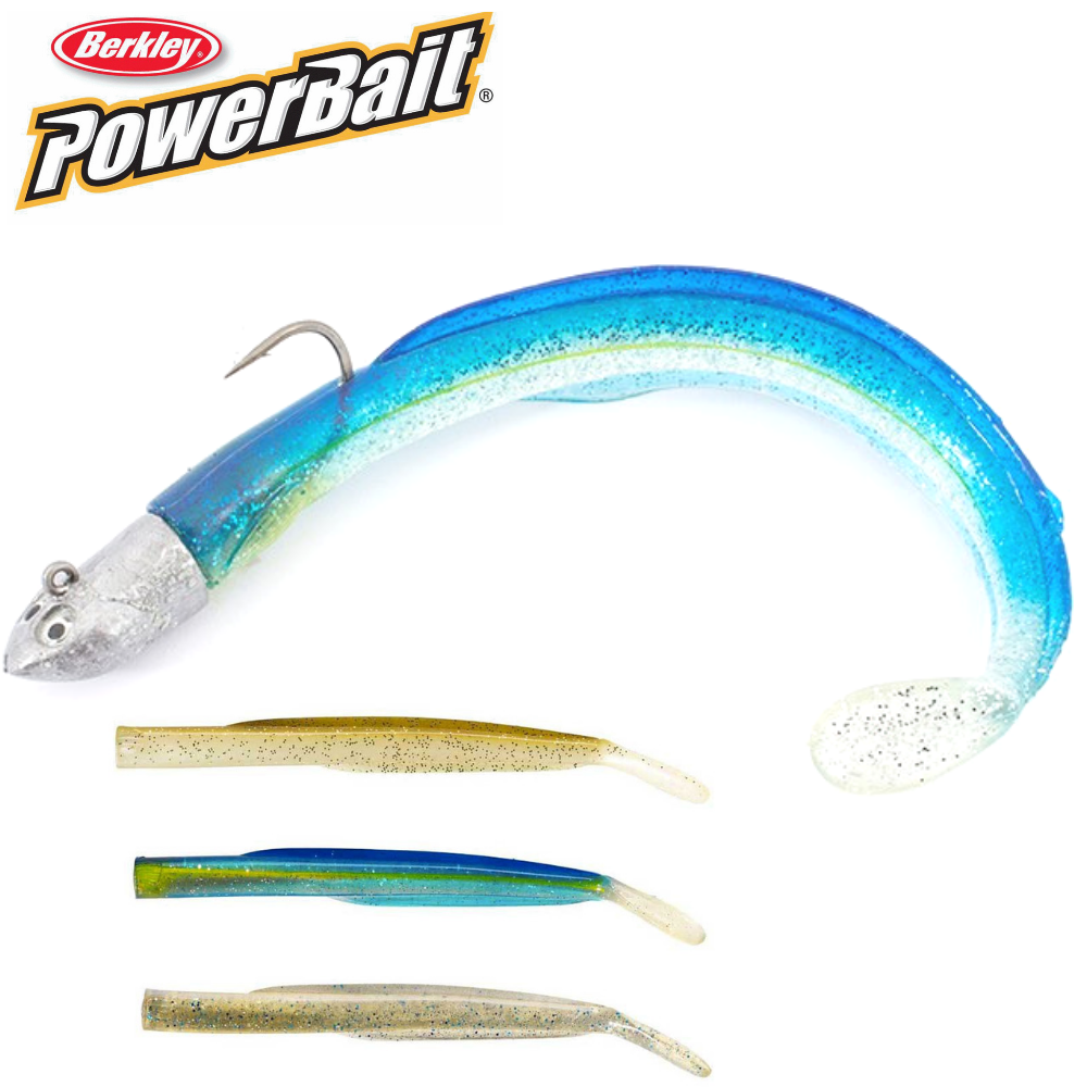 BERKLEY POWERBAIT ULTIMATE SOFT BAIT LURE PRERIGGED EEL 15cm/15g