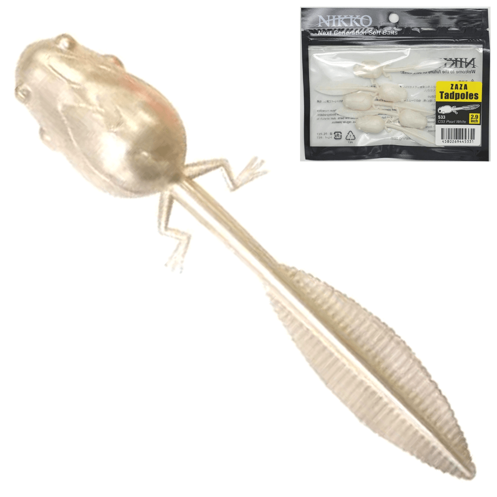 NIKKO KASEI Bass Fishing Scented Soft Bait Lure ZAZA TADPOLE 2.9” - Image 6