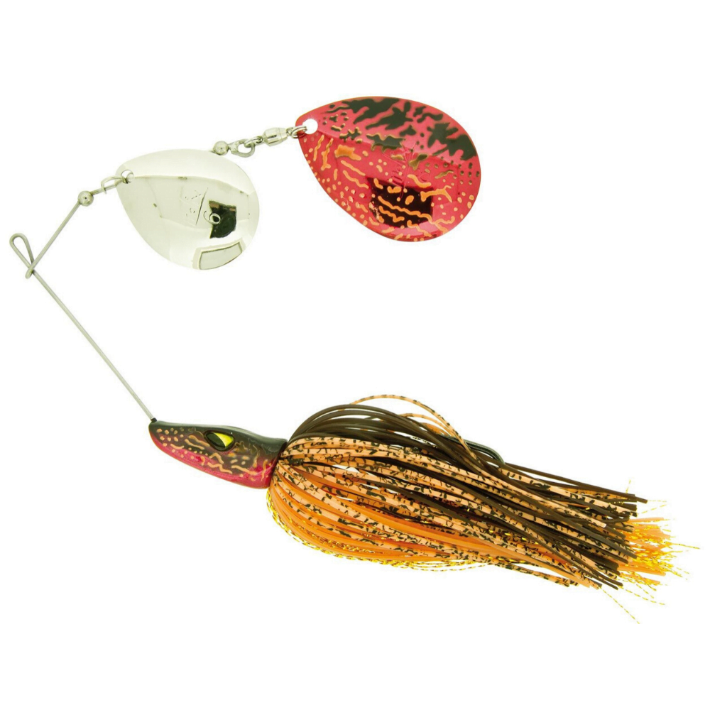 MOLIX Spinnerbait Lure PIKE HUNTER Double Colorado 28g/1oz - Image 4