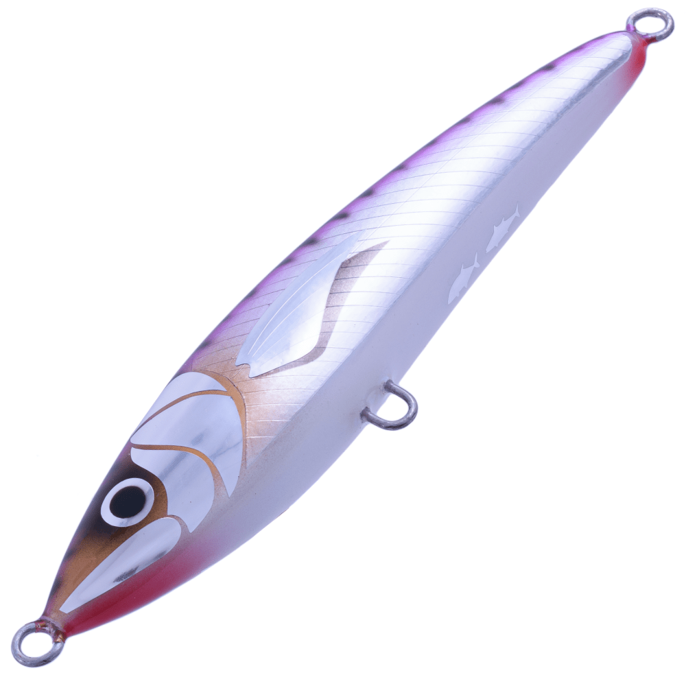 BERTOX Saltwater Handmade Wooden Floating STICK BAIT 20cm/105g Purple Mack - Image 3