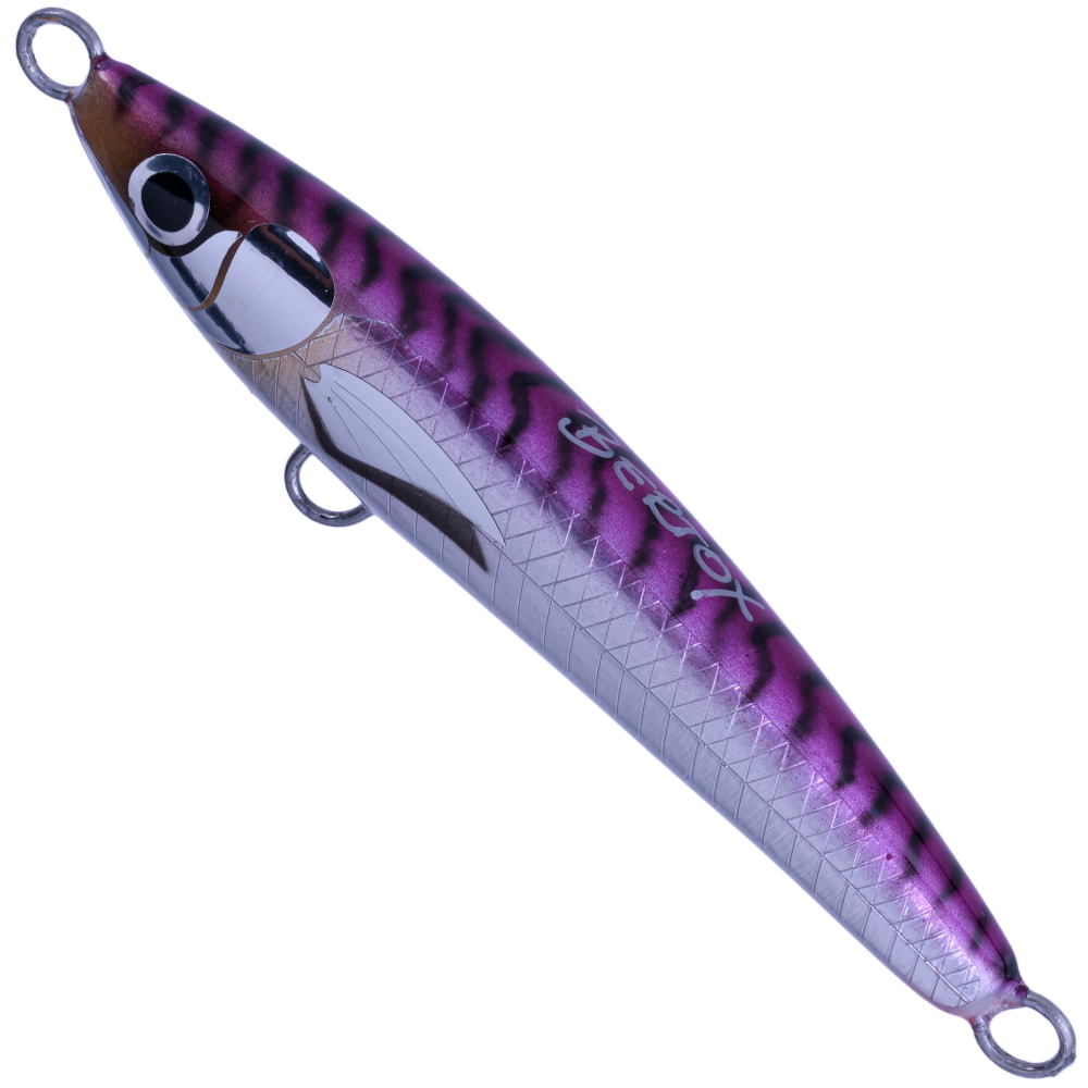 BERTOX Saltwater Handmade Wooden Sinking STICK BAIT 13.5cm/43g Purple Mack - Image 2