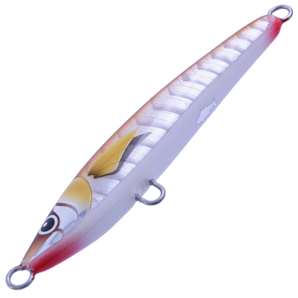 BERTOX Saltwater Handmade Wooden Sinking STICK BAIT 13.5cm/43g Red Fish - Image 3