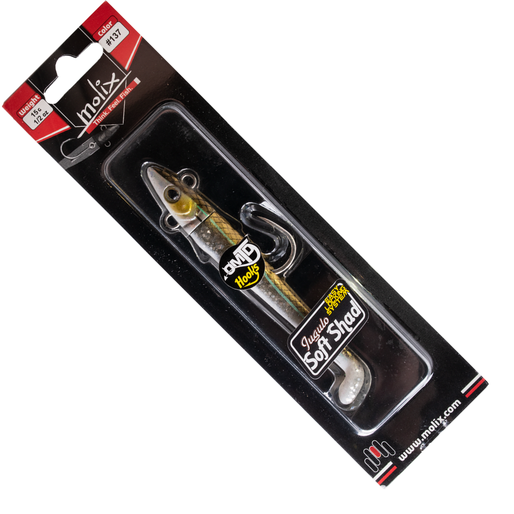 MOLIX Saltwater Soft Bait Lure Jugulo Soft SHAD 25g/11.5cm - Image 4