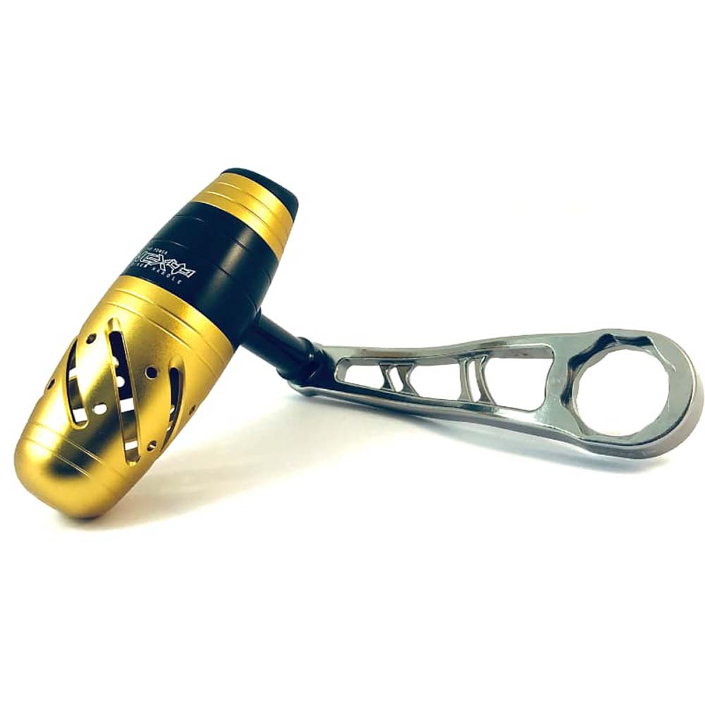 BASSZONE BAITCASTING REEL ALUMINIUM POWER HANDLE & T-BAR SET 120mm - Image 6