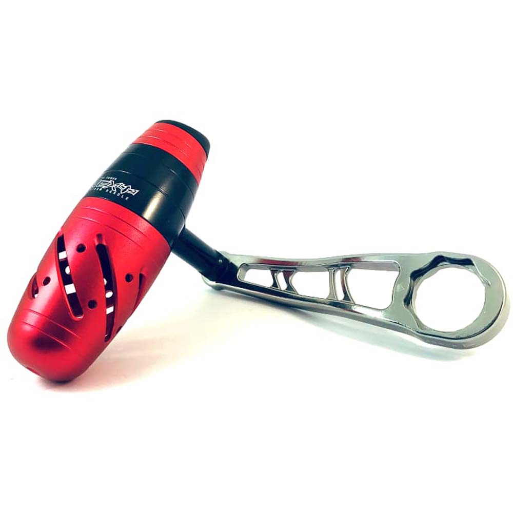 BASSZONE BAITCASTING REEL ALUMINIUM POWER HANDLE & T-BAR SET 120mm - Image 8