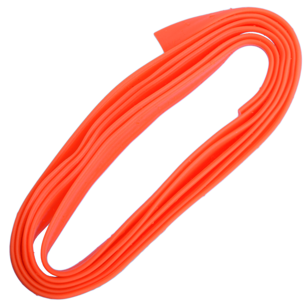 NIKKO Scented Soft Bait Lure Squid Strip Rolls 150cm UV Orange - Image 2