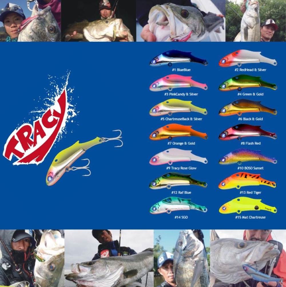 SPINNING LURE TRACY By BLUEBLUE FISHING TOKYO 15g