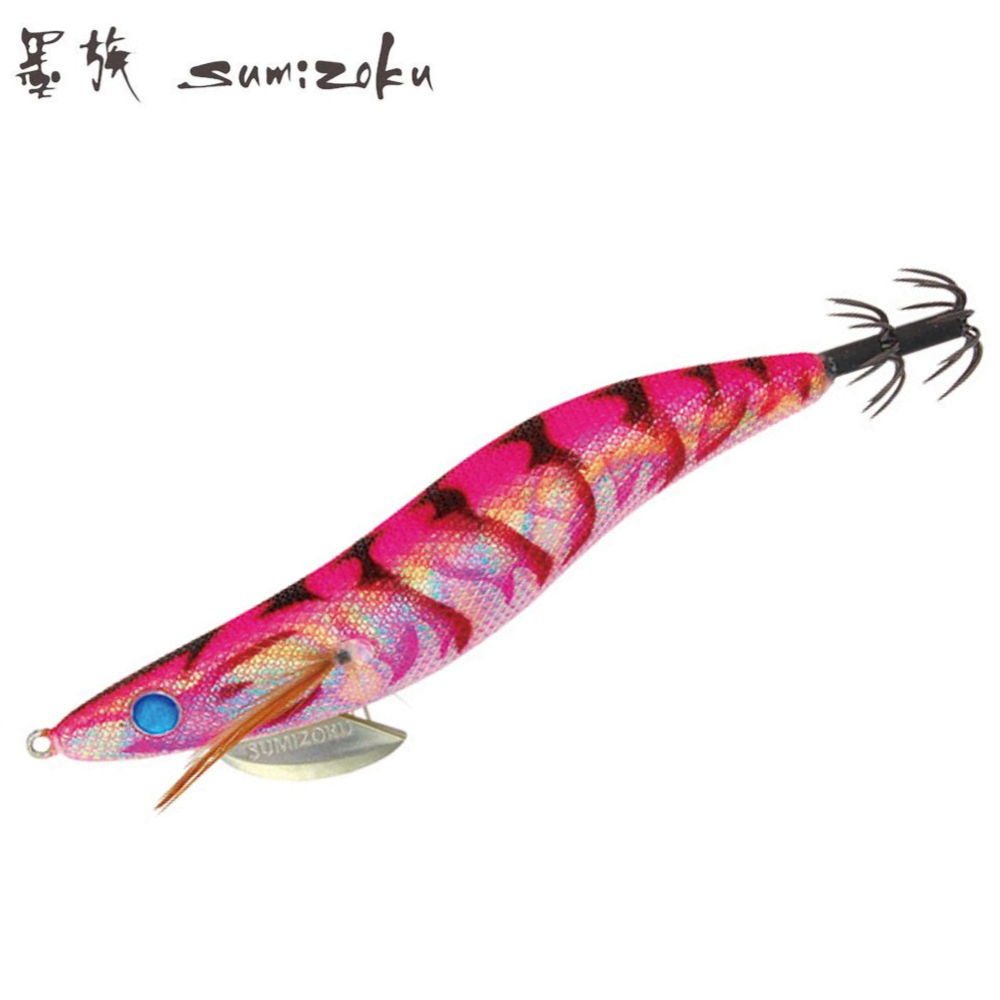 HARIMITSU SUMIZOKU Squid Fishing EGI Lure VE-22 3.0 32 Pink Rainbow