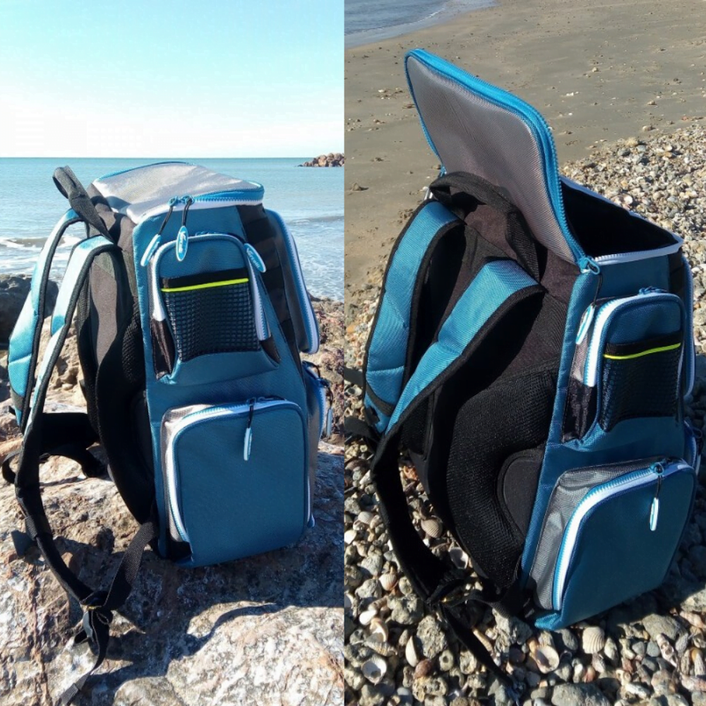 VERCELLI Trapezodial Shape Fishing Tackle Transport Bag Terra 40l - Image 2