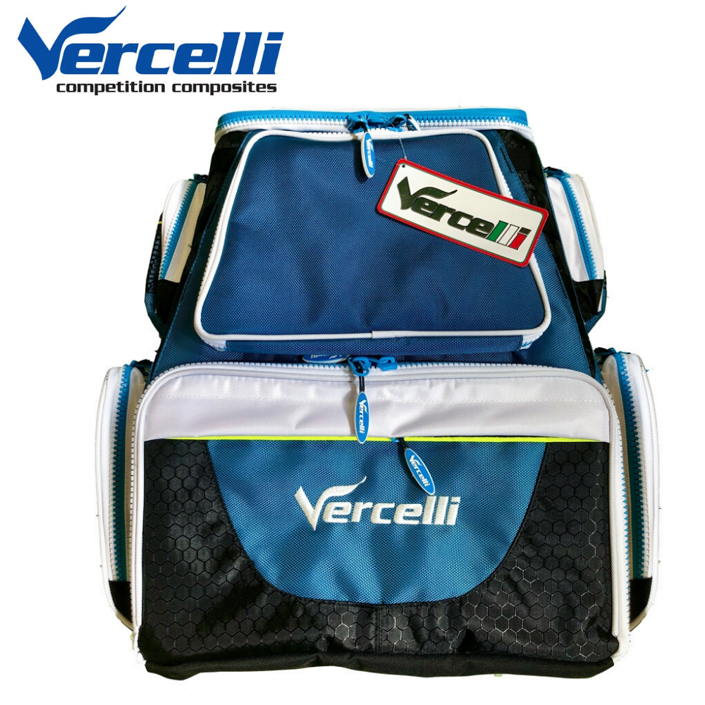 VERCELLI Trapezodial Shape Fishing Tackle Transport Bag Terra 40l