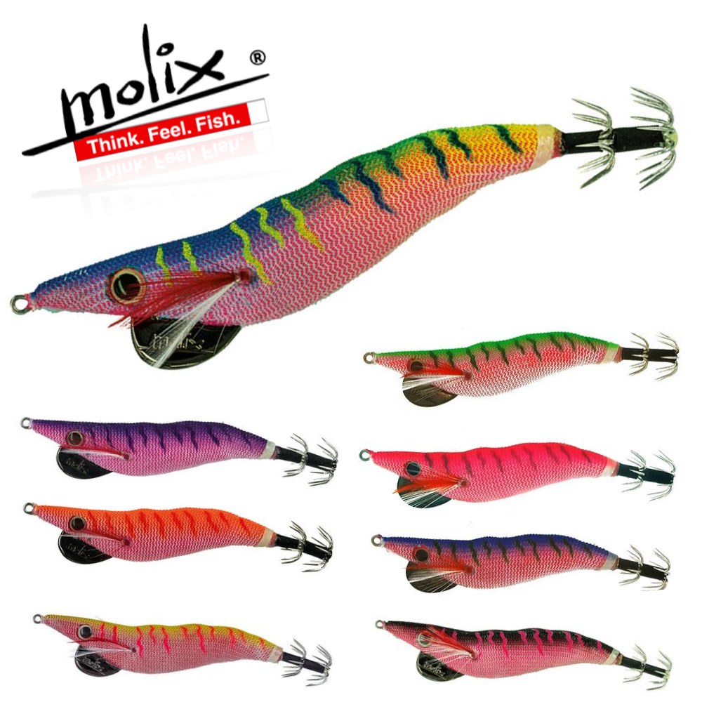 MOLIX Squid Fishing Clothed EGI Lure MILLERIGHE EVO Vintage 3.0