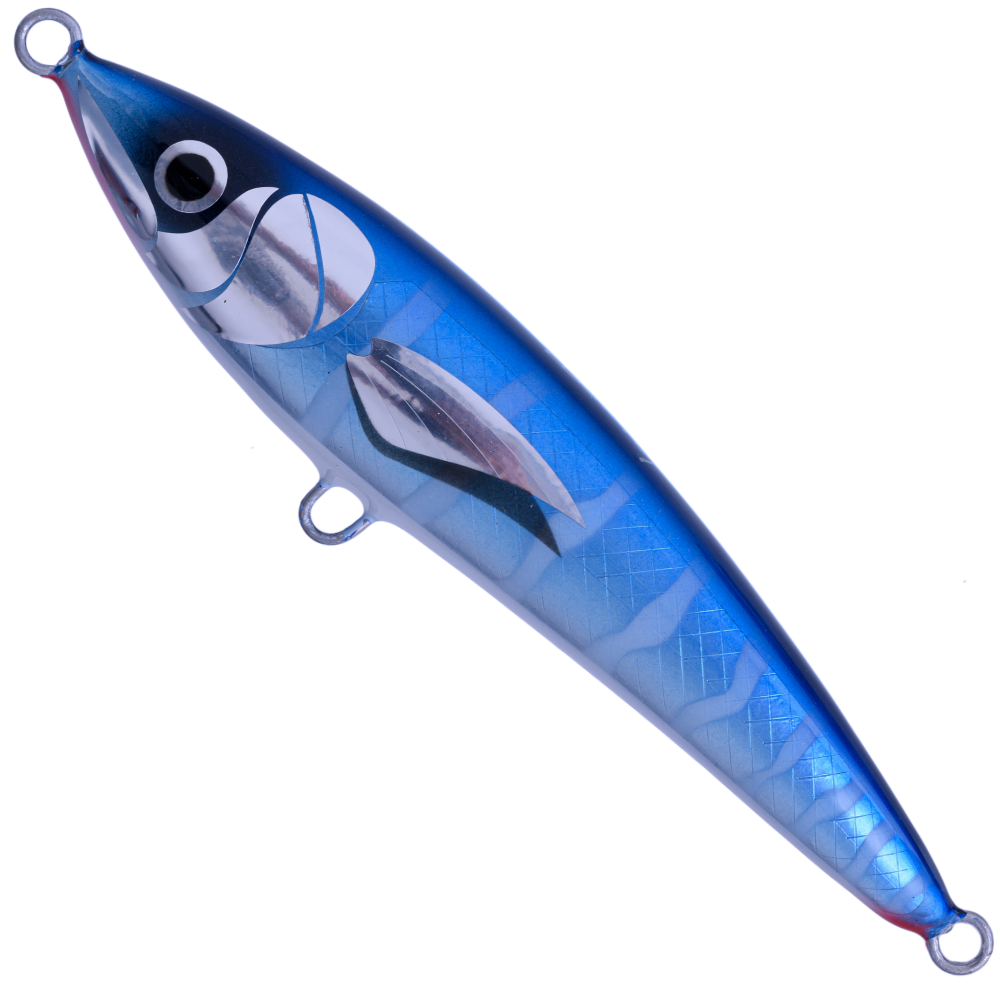 BERTOX Saltwater Handmade Wooden Floating STICK BAIT 20cm/105g Wahoo - Image 2