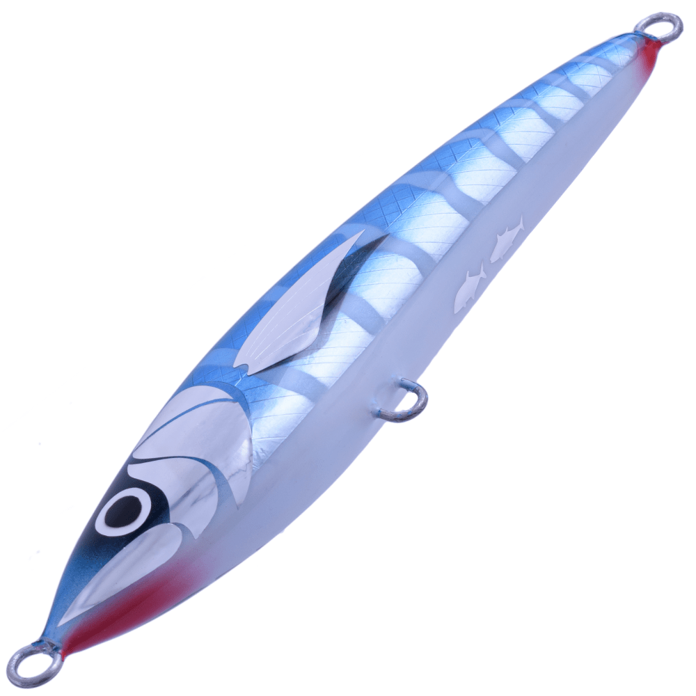 BERTOX Saltwater Handmade Wooden Floating STICK BAIT 20cm/105g Wahoo - Image 3
