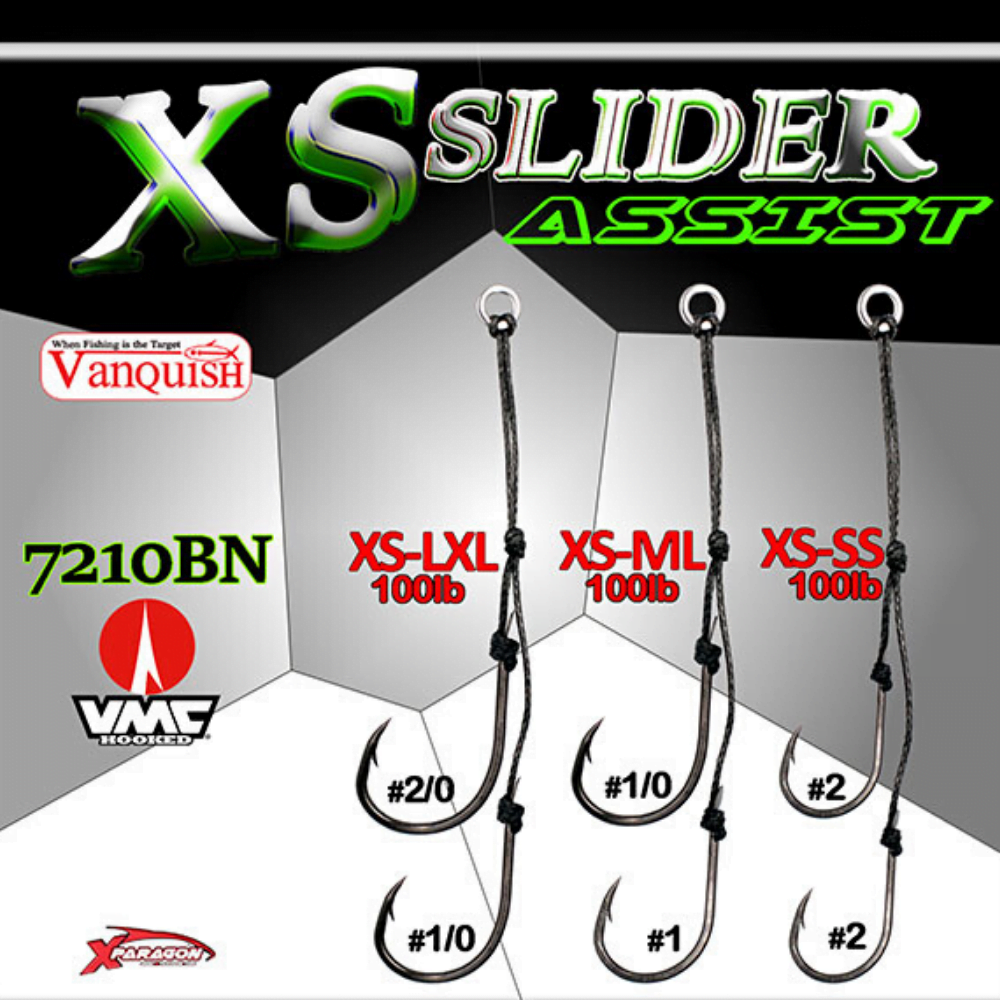 X-PARAGON Saltwater Rubber Jigging Lure Rig XS SLIDER ASSIST XS-LXL - Image 3