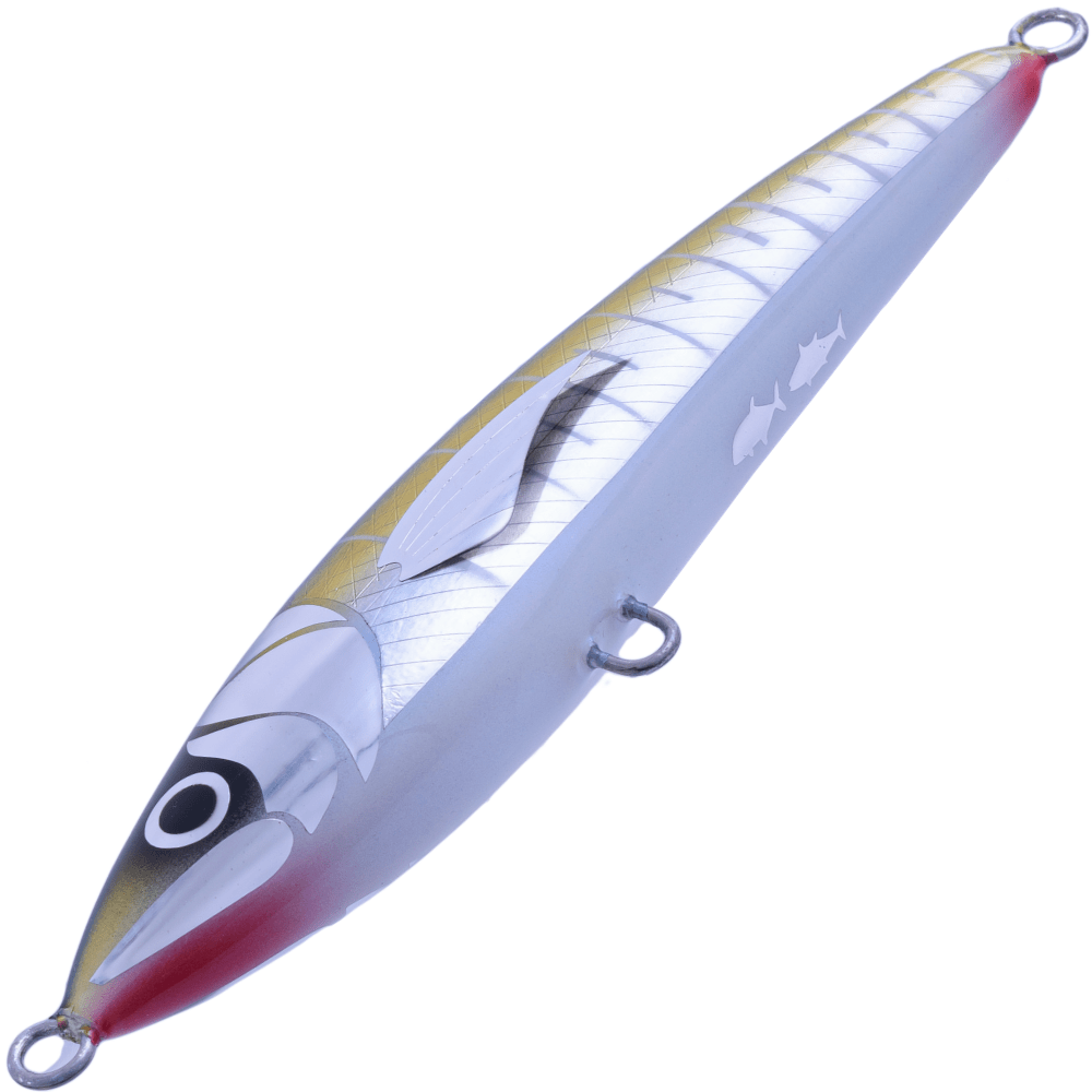 BERTOX Saltwater Handmade Wooden Floating STICK BAIT 20cm/105g Yellowfin - Image 3