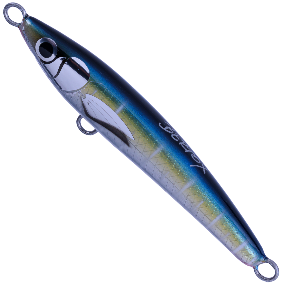 BERTOX Saltwater Handmade Wooden Sinking STICK BAIT 13.5cm/43g Yellowfin - Image 2