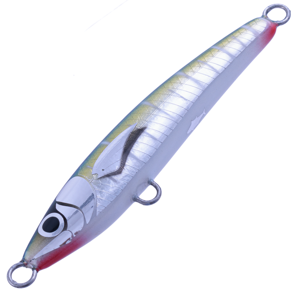 BERTOX Saltwater Handmade Wooden Sinking STICK BAIT 13.5cm/43g Yellowfin - Image 3