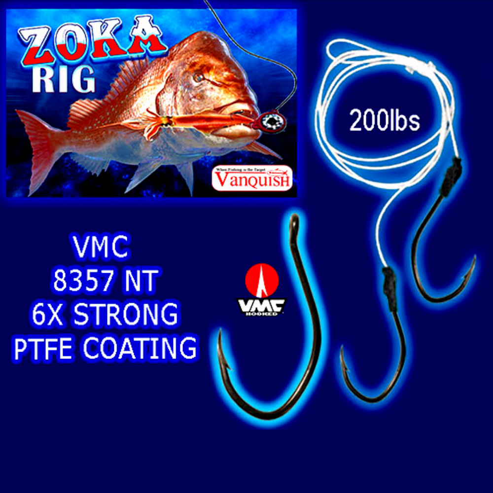 X-PARAGON Saltwater Live/Dead Bait Trolling Rig ZOKA STRONG 5/0 - Image 3