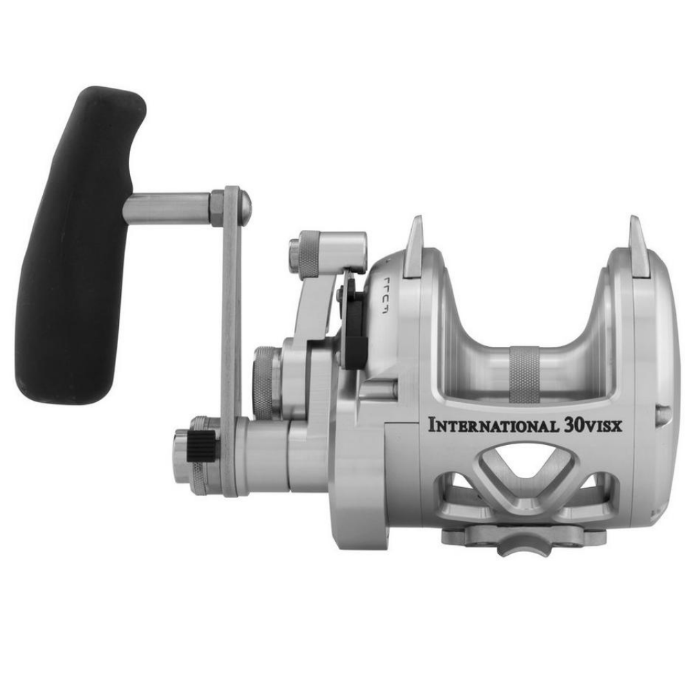 PENN Saltwater Conventional 2 Speed Reel International VI 30VISX Silver - Image 2