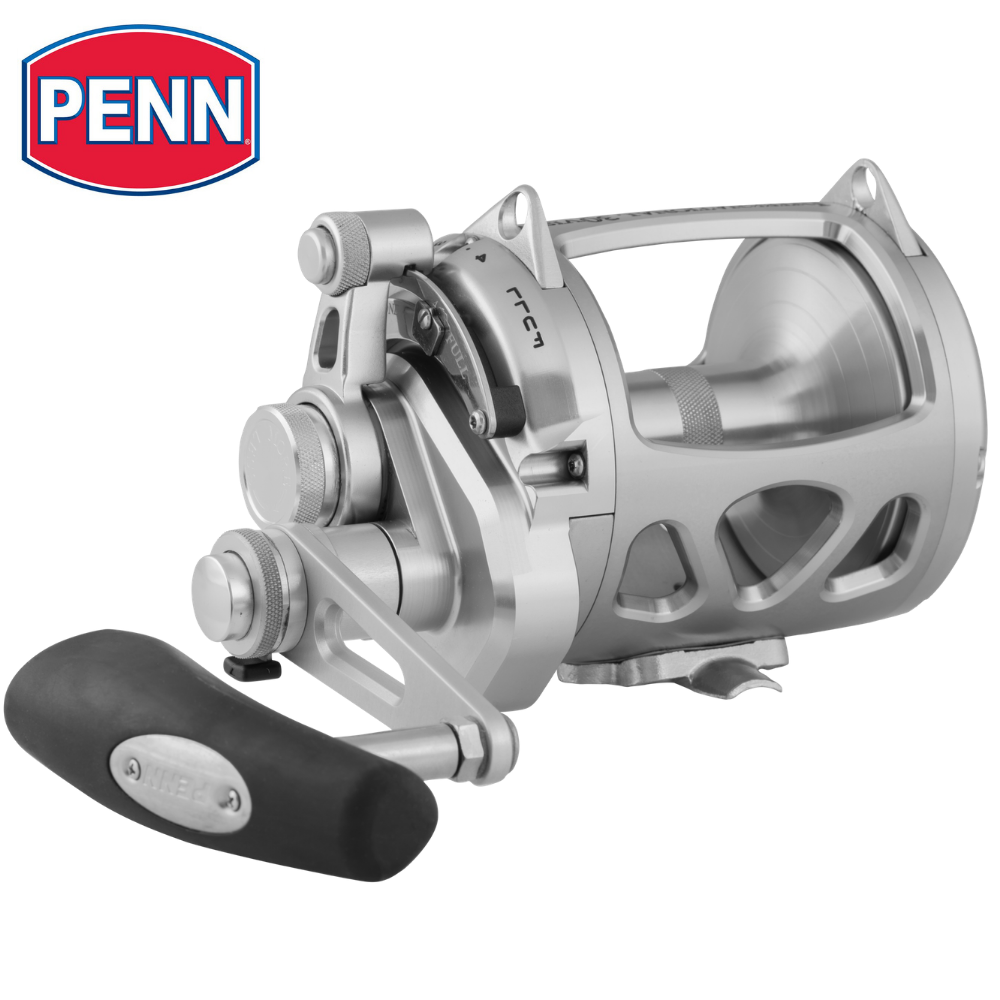 PENN Saltwater Conventional 2 Speed Reel International VI 30VISW Silver