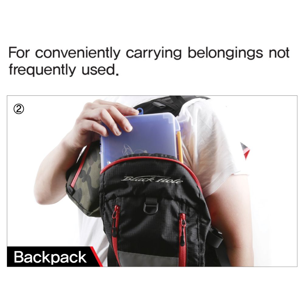 NS BLACK HOLE Fishing Spinning Vest BACKPACK - Image 4