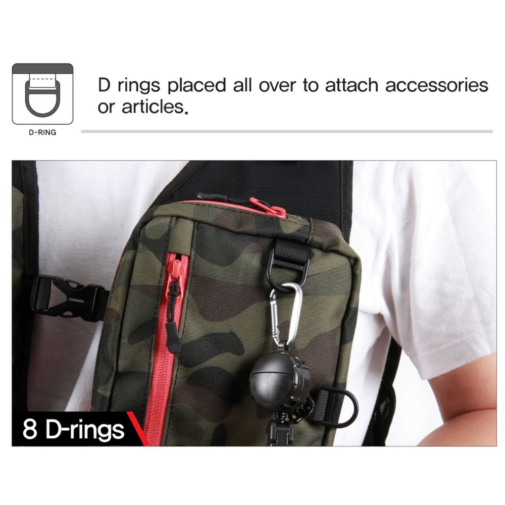 NS BLACK HOLE Fishing Spinning Vest BACKPACK - Image 7