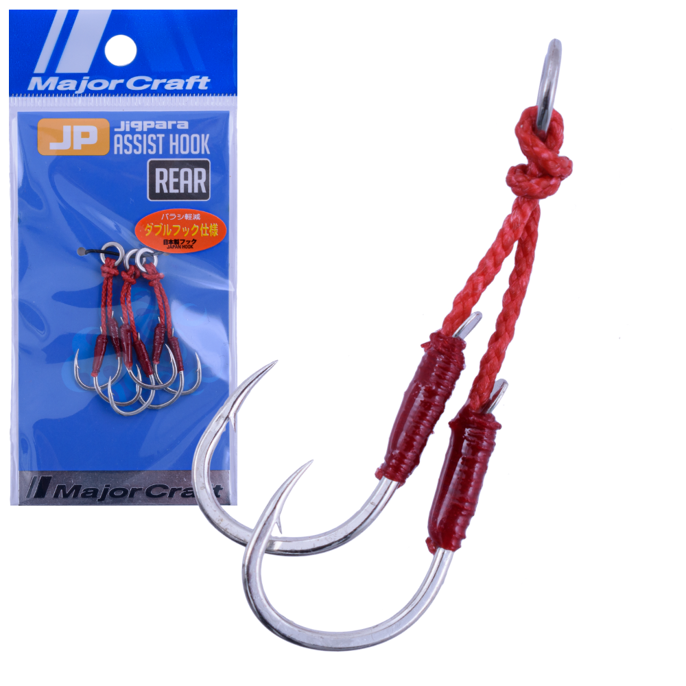 MAJOR CRAFT Saltwater Shore Jigging Twin Assist Hooks JP W/REAR