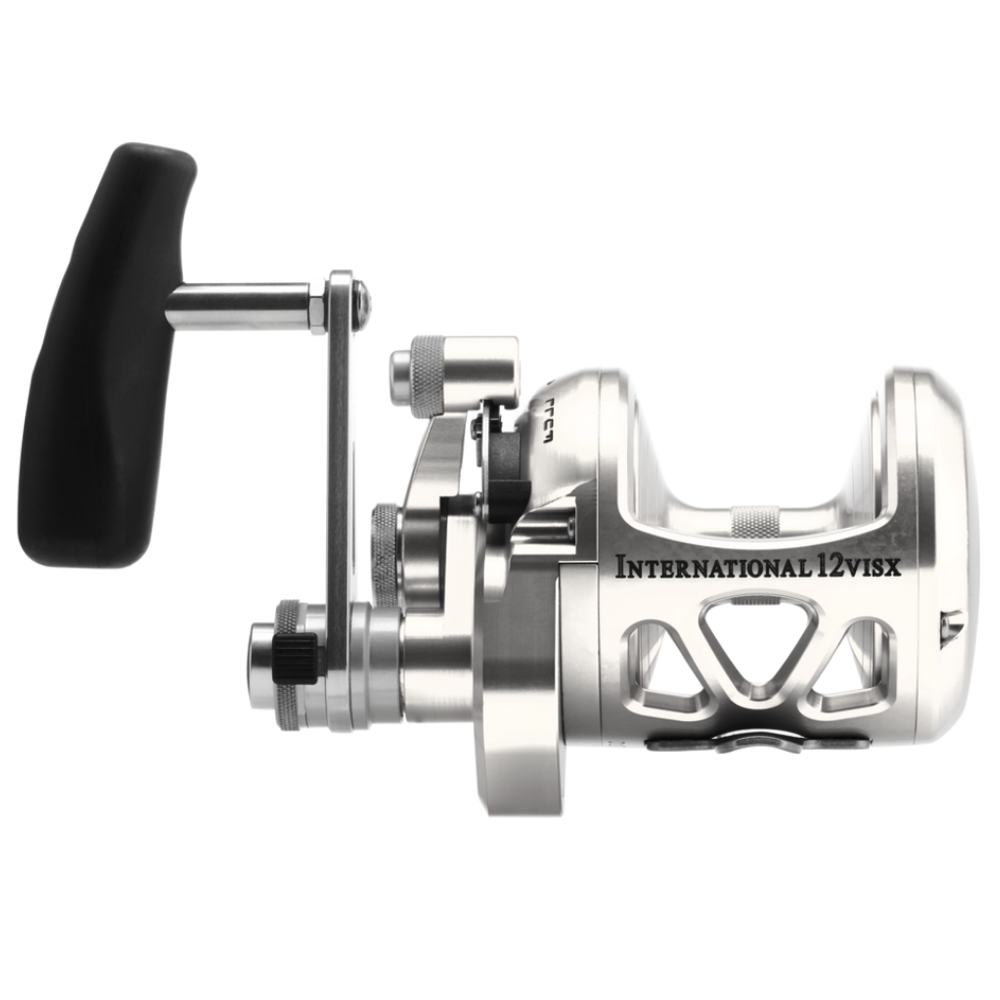 PENN Saltwater Conventional 2 Speed Reel International VI 12VISX Silver - Image 3