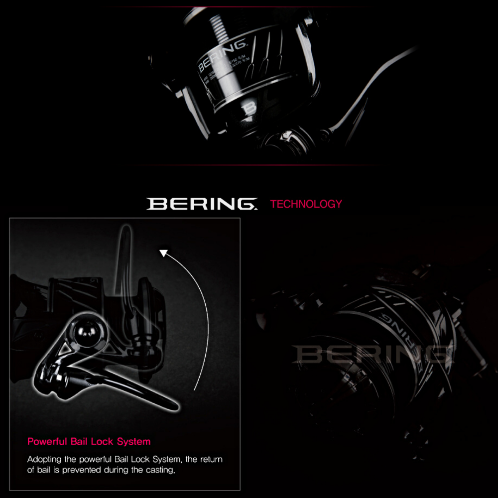 NS BLACK HOLE Finesse Fishing Spinning Reel BERING - Image 4